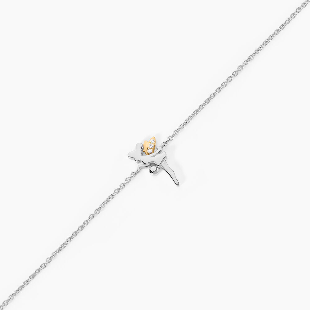 Bracelet Or Jaune Oxyde De Zirconium - Bracelets chaînes Femme | Marc Orian