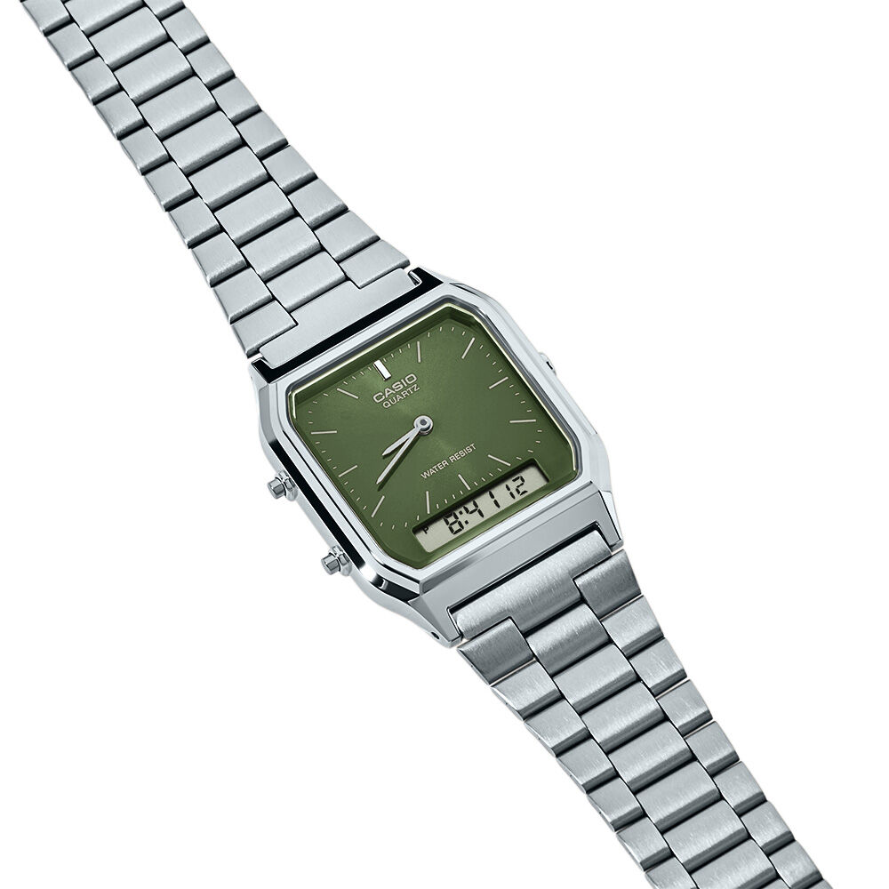 Montre Casio Collection Kaki - Montres &eacute;tanches Unisex | Marc Orian