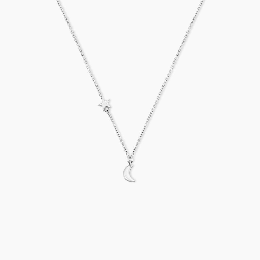 Collier Rohanne Argent Blanc - Colliers fantaisie Femme | Marc Orian