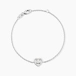 Bracelet Suzon Argent Blanc Oxyde De Zirconium - Bracelets fantaisie Femme | Marc Orian