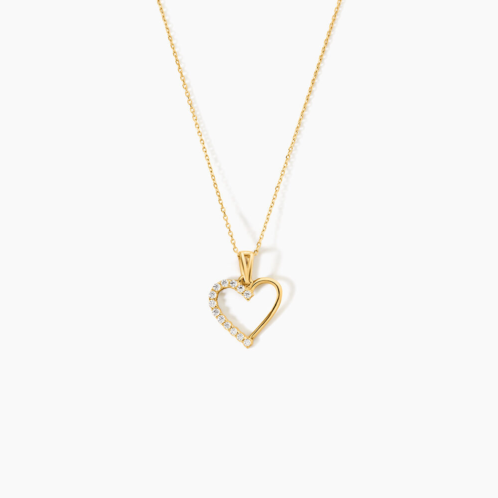 Collier Or Jaune Chantelle Oxydes De Zirconium - Colliers avec pierres Femme | Marc Orian