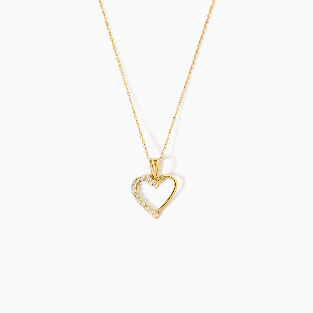 Collier Or Jaune Chantelle Oxydes De Zirconium - Colliers avec pierres Femme | Marc Orian