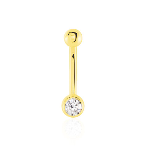 Piercing De Nombril Jan Or Jaune Oxyde De Zirconium - Piercing Nombril Femme | Marc Orian