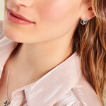 Boucles D'oreilles Puces Romea Argent Blanc Oxyde De Zirconium - Puces Femme | Marc Orian