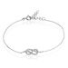 Bracelet Fiorine Argent Blanc Oxyde De Zirconium - Bracelets fantaisie Femme | Marc Orian