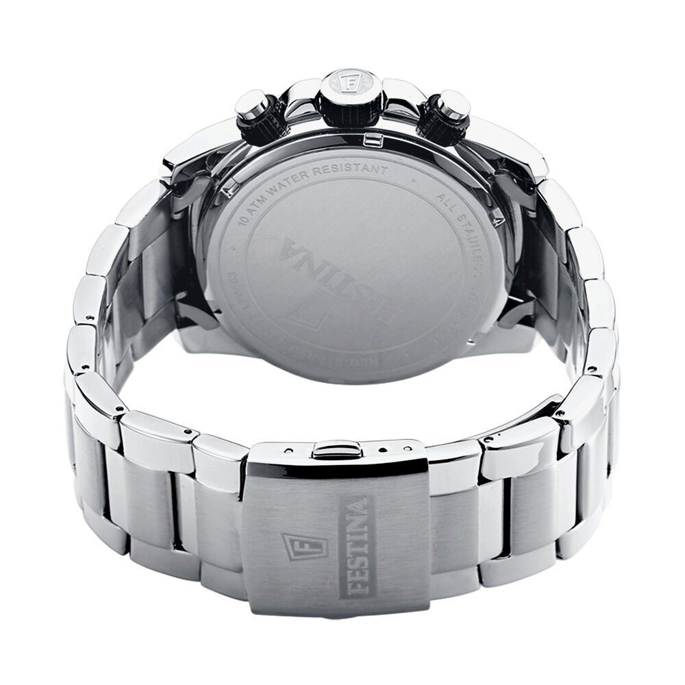 Montre Festina Timeless Chronograph Noir - Montres &eacute;tanches Homme | Marc Orian