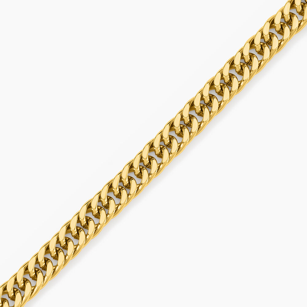 Bracelet Riva Acier Jaune - Bracelets mailles Femme | Marc Orian