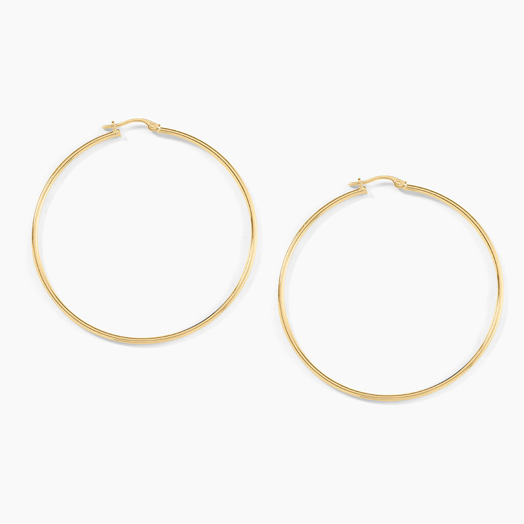 Cr&eacute;oles Agapanthe Or Jaune - Cr&eacute;oles Femme | Marc Orian