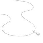Collier Sylla Argent Blanc Oxyde De Zirconium - Colliers solitaires Femme | Marc Orian
