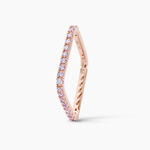 Bague Aselya Argent Rose Oxyde De Zirconium - Bijoux fantaisie Femme | Marc Orian