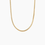 Collier Doline Maille Anglaise Or Jaune - Chaines Femme | Marc Orian