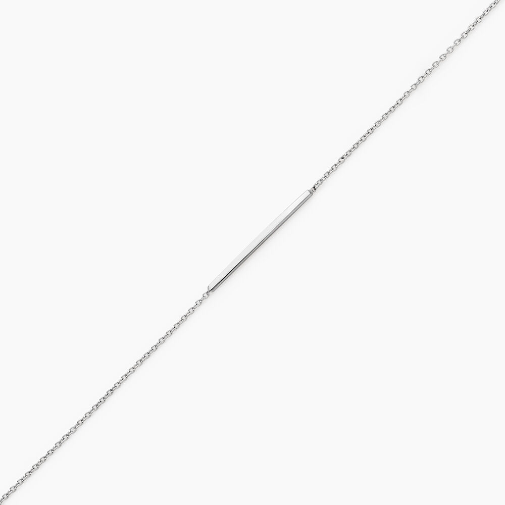 Bracelet Tullia Argent Blanc - Bracelets fantaisie Femme | Marc Orian