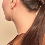 Bijoux D'oreilles Samiha Plaqu&eacute; Or Jaune Oxyde De Zirconium - Piercings d'oreilles Femme | Marc Orian