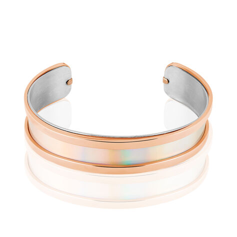 Bracelet Jonc Kayssi Acier Rose - Bracelets joncs Femme | Marc Orian