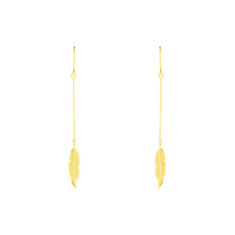 Boucles D'oreilles Pendantes Aubaine Or Jaune - Boucles d'oreilles Pendantes Femme | Marc Orian