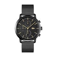 cadran noir fond noir bracelet acier noir