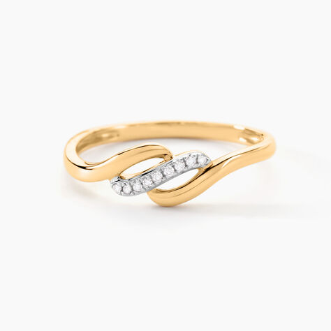 Bague Tylane Or Jaune Diamant - Bagues pierres précieuses Femme | Marc Orian