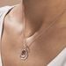 Collier Argent Blanc Alanna Ambre - Colliers avec pierres Femme | Marc Orian