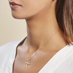 Pendentif Basilissa Croix De Vie Or Jaune - Pendentifs Famille | Marc Orian