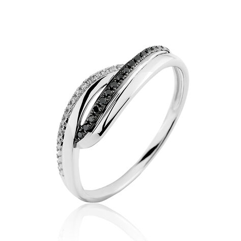 Bague Melinda Or Blanc Diamant - Bagues pierres précieuses Femme | Marc Orian
