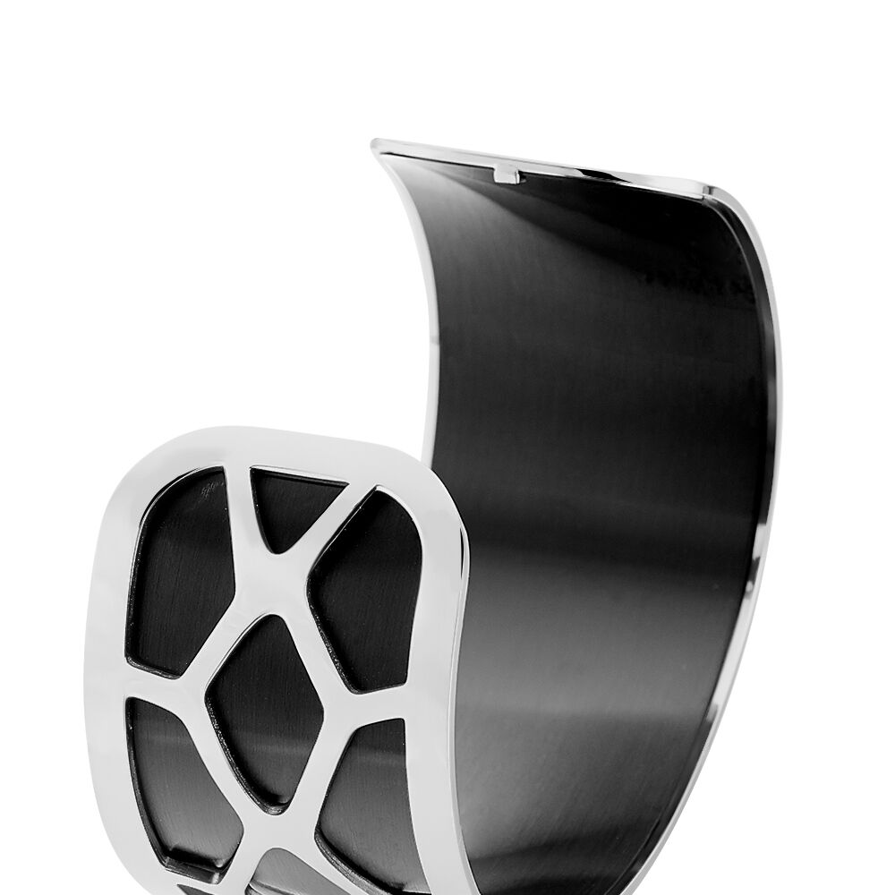 Bracelet Jonc Acier Blanc - Bracelets joncs Femme | Marc Orian