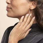 Cr&eacute;oles Argent Blanc Olympia - Cr&eacute;oles Femme | Marc Orian