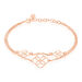 Bracelet Letizia Argent Rose - Bracelets chaînes Femme | Marc Orian