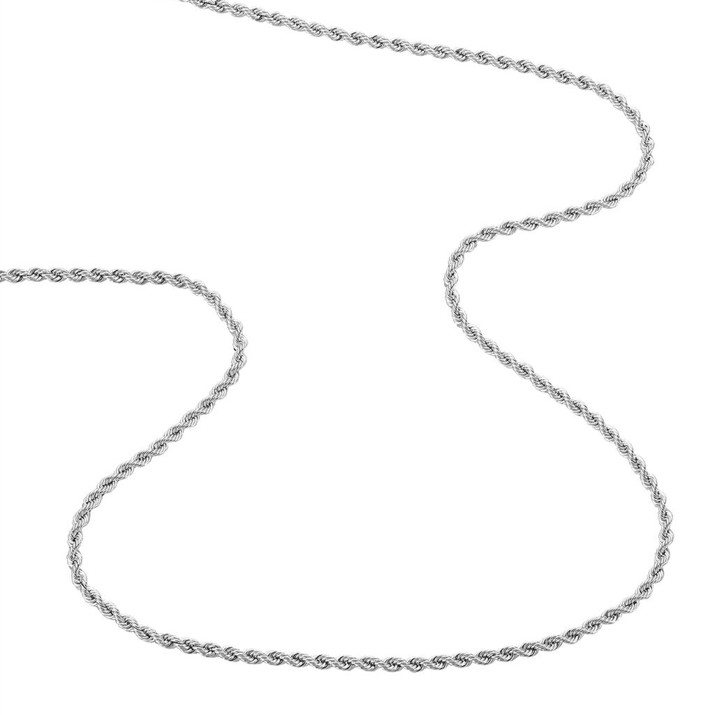 Collier Jerry Maille Corde Or Blanc - Chaines Femme | Marc Orian