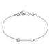 Bracelet Marie-lore Argent Blanc - Bracelets chaînes Femme | Marc Orian