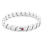 Bracelet Tommy Hilfiger Lars Acier Blanc - Bracelets cha&icirc;nes Homme | Marc Orian