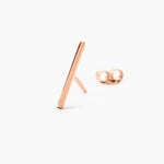 Boucles D'oreilles Puces Tullia Argent Rose - Puces Femme | Marc Orian