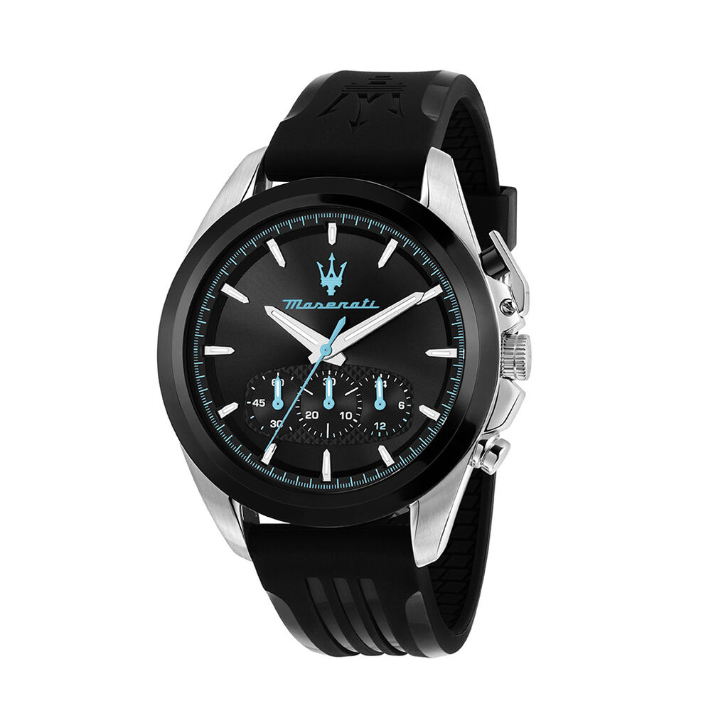 Montre Maserati Traguardo Noir - Montres &eacute;tanches Homme | Marc Orian