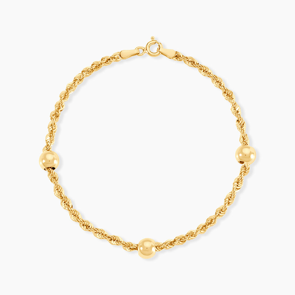Bracelet Daytonia Or Jaune - Bracelets mailles Femme | Marc Orian