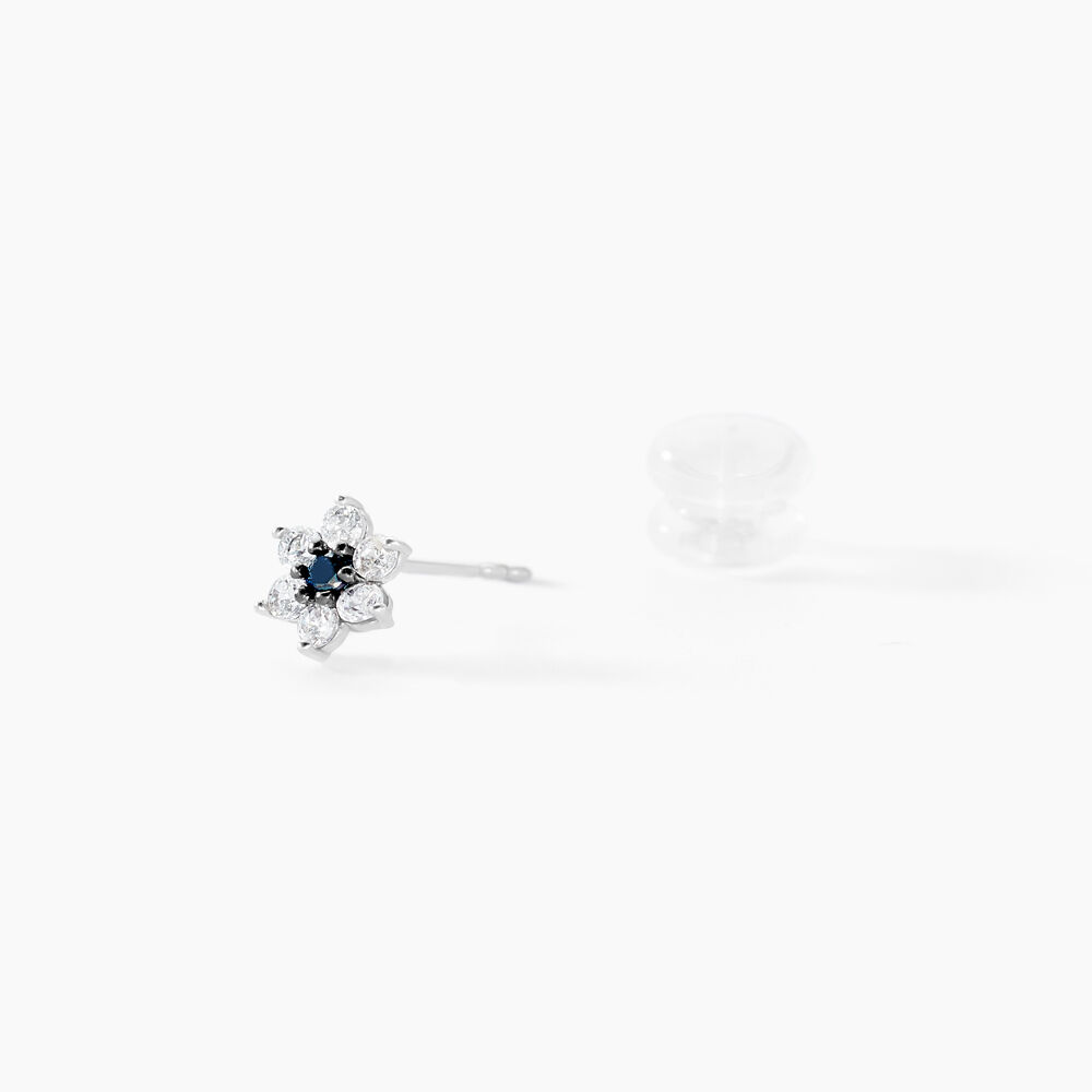 Boucles D'oreilles Puces Elfleda Or Jaune Oxyde De Zirconium - Puces Femme | Marc Orian