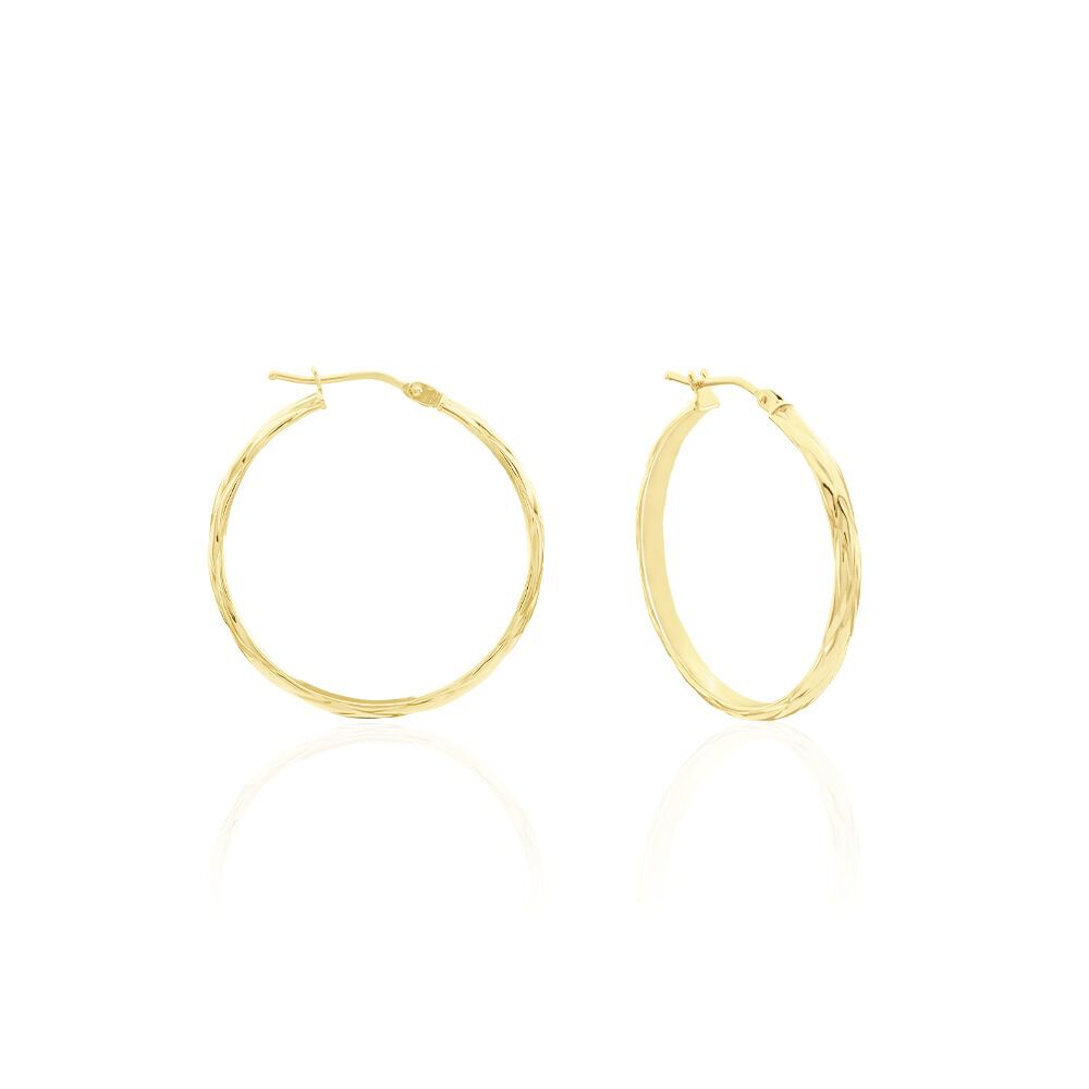 Cr&eacute;oles Vitali Or Jaune - Cr&eacute;oles Femme | Marc Orian