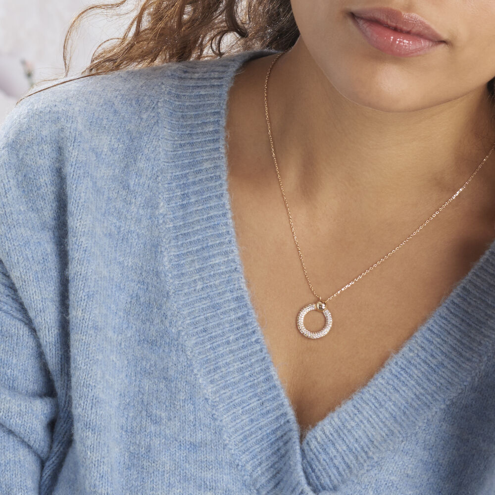 Collier Vivienna Plaque Or Jaune Oxyde De Zirconium - Colliers avec pierres Femme | Marc Orian