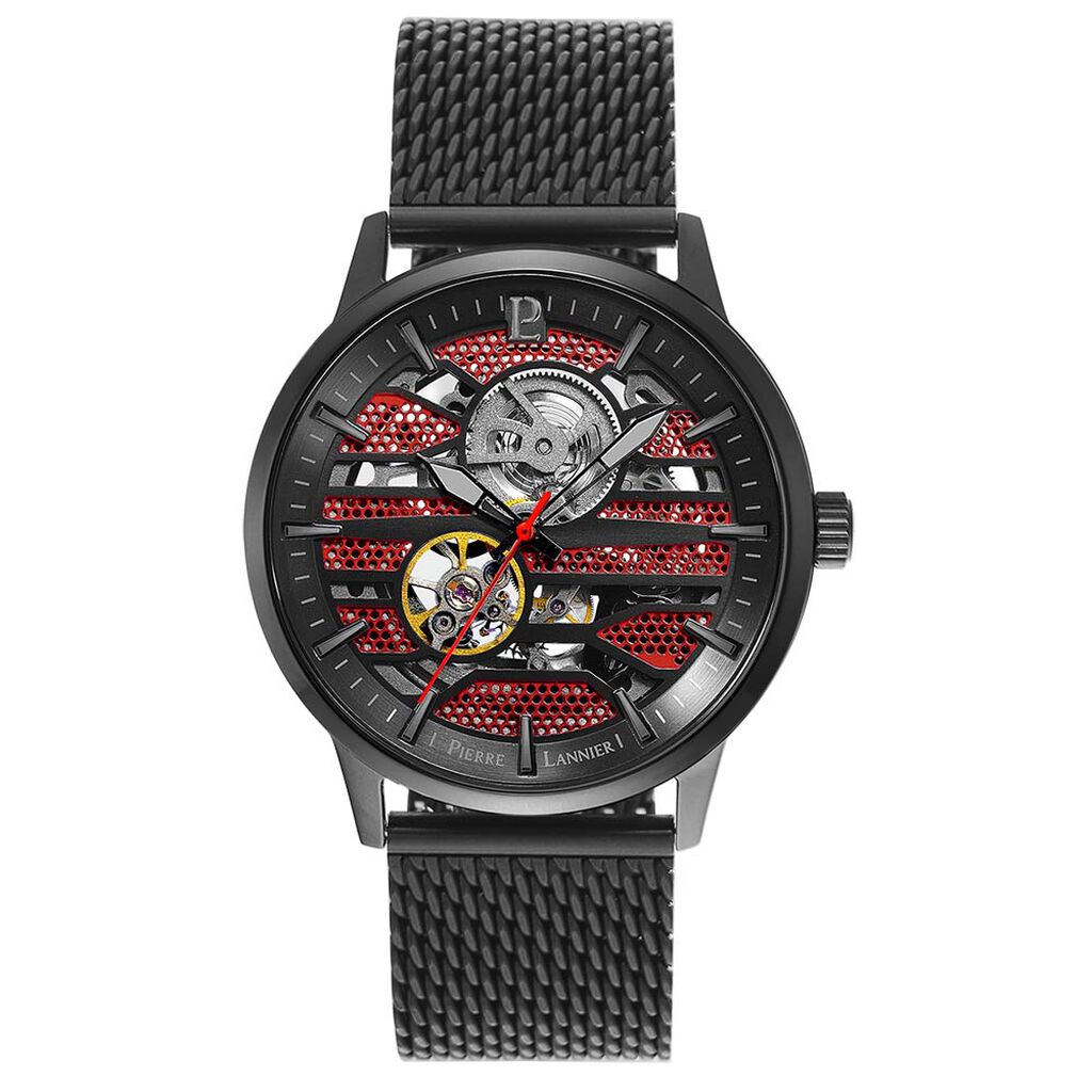 Montre Pierre Lannier Impact Noir - Montres automatique Homme | Marc Orian