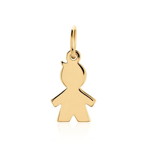Pendentif Kids Plaque Or Doré - Pendentifs Femme | Marc Orian