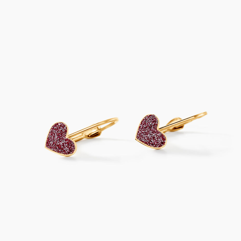 Boucles D'oreilles Cerine Or Jaune - Pendantes Enfant | Marc Orian