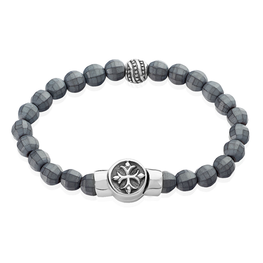 Bracelet Lisanne Acier Blanc - Bracelets cha&icirc;nes Homme | Marc Orian