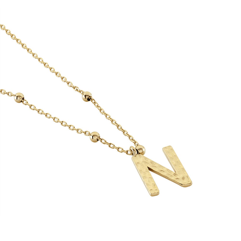 Collier Plaqué Or Jaune Lettra - Colliers fantaisie Femme | Marc Orian