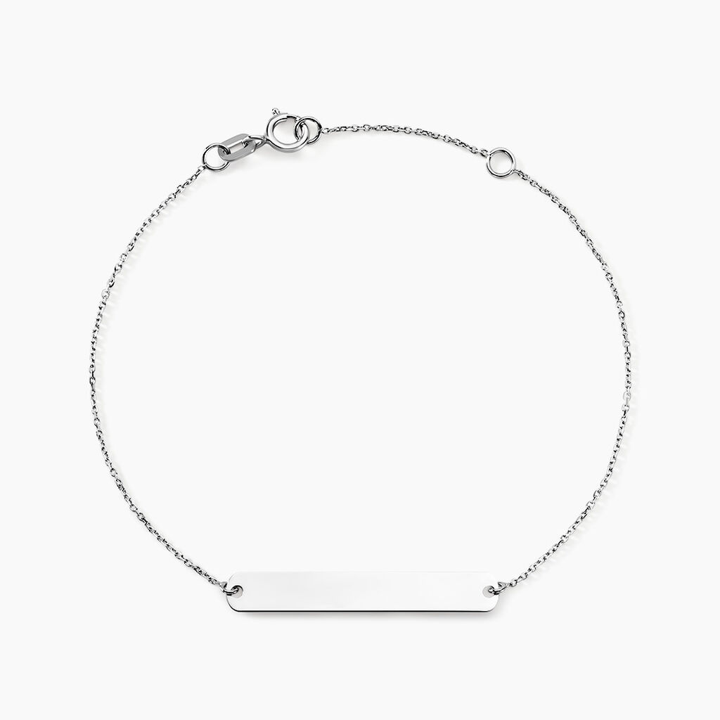 Bracelet Beavis Or Blanc - Gourmettes Femme | Marc Orian