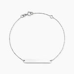 Bracelet Beavis Or Blanc - Gourmettes Femme | Marc Orian