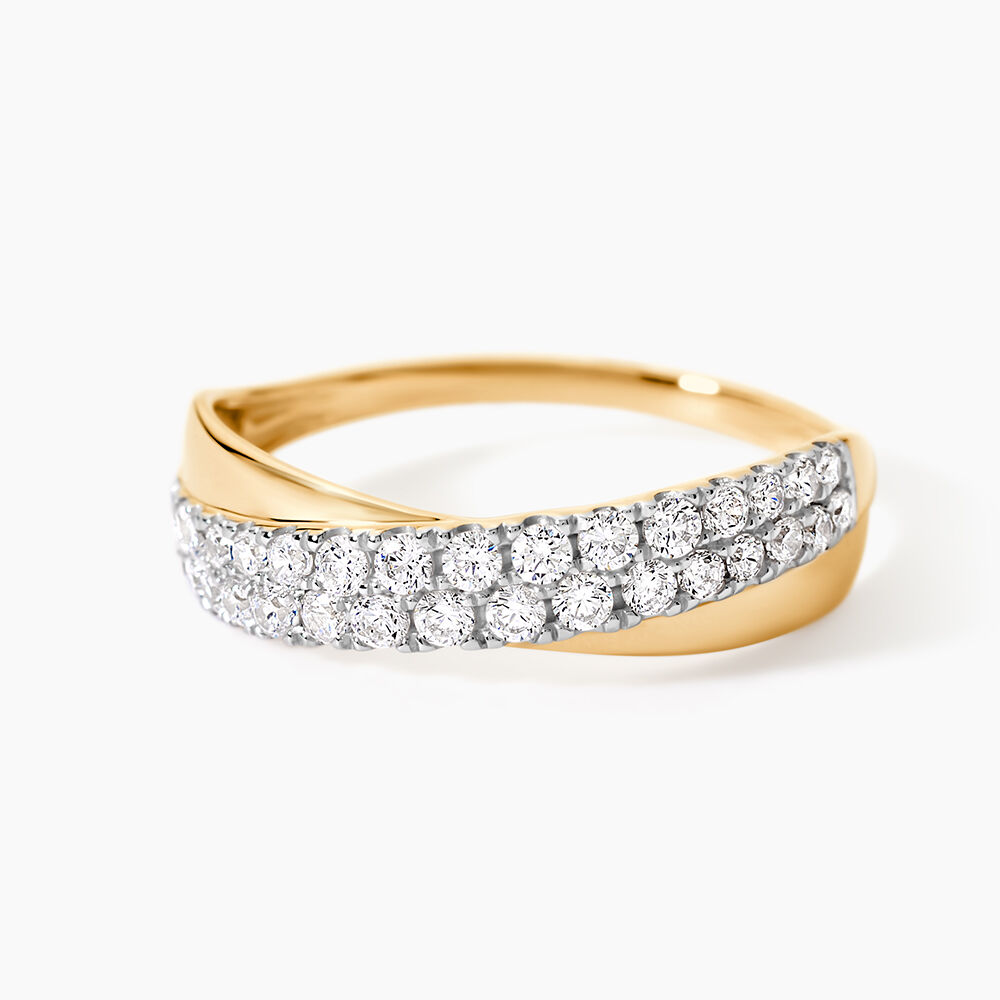 Bague Aglae Or Jaune Oxyde De Zirconium - Bagues avec pierre Femme | Marc Orian