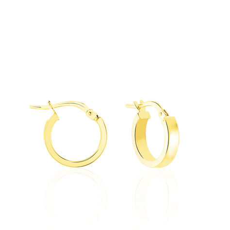 Créoles Cody Or Jaune - Boucles d'oreilles Créoles Femme | Marc Orian