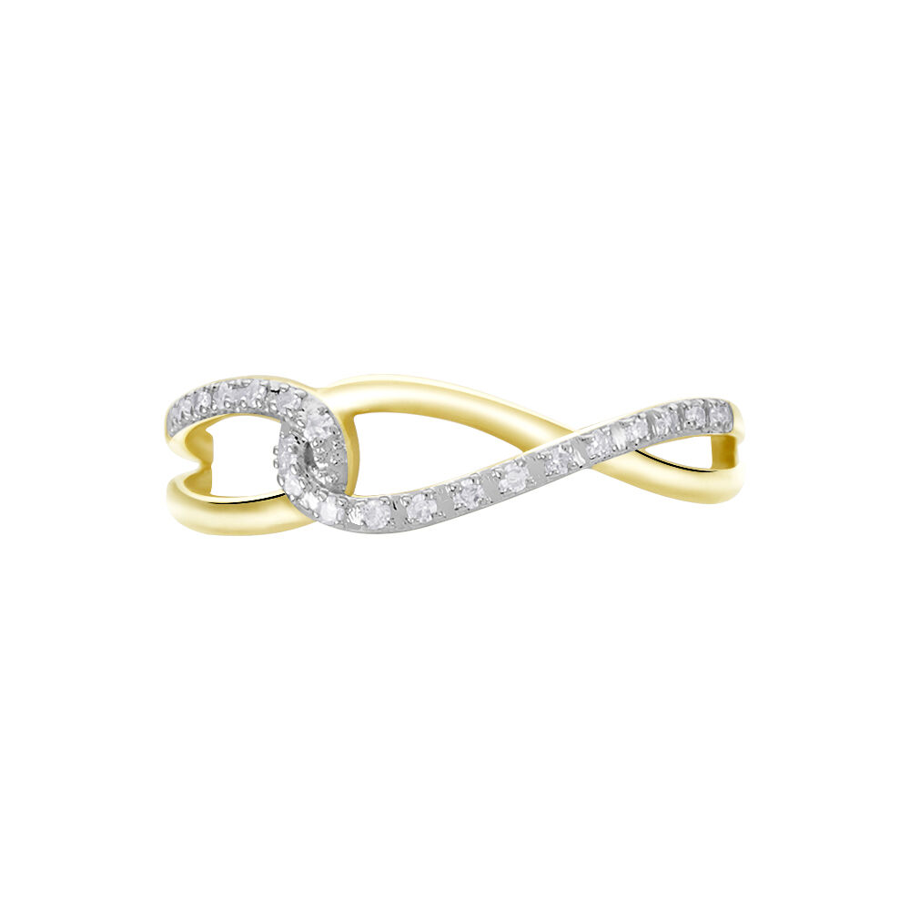 Bague Osanna Or Jaune Diamants - Bagues pierres précieuses Femme | Marc Orian
