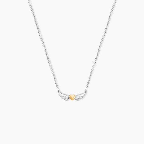 Collier Or Jaune Oxyde De Zirconium - Colliers avec pierres Femme | Marc Orian