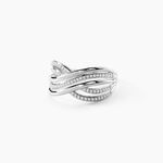 Bague Ocean Or Blanc Diamant - Bagues pierres pr&eacute;cieuses Femme | Marc Orian