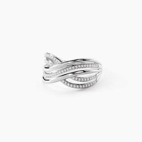 Bague Ocean Or Blanc Diamant - Bagues pierres pr&eacute;cieuses Femme | Marc Orian