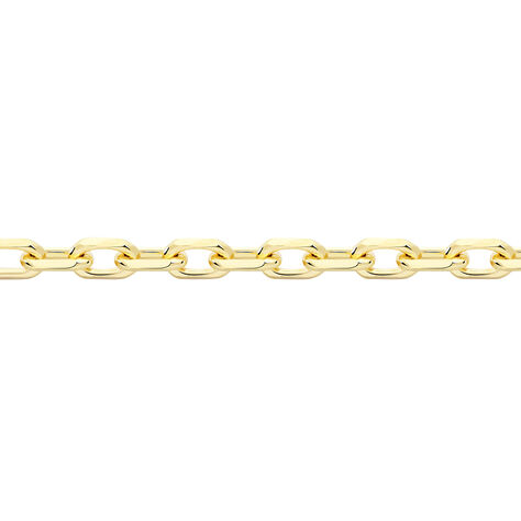 Chaîne Igoa Maille Forçat Diamantee Or Jaune - Chaines Femme | Marc Orian